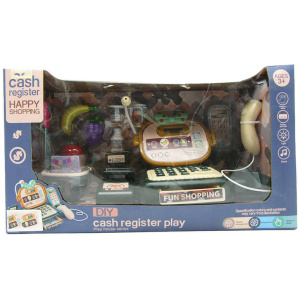 Happy Shopping - Cash Register Play Set With Light And Sound