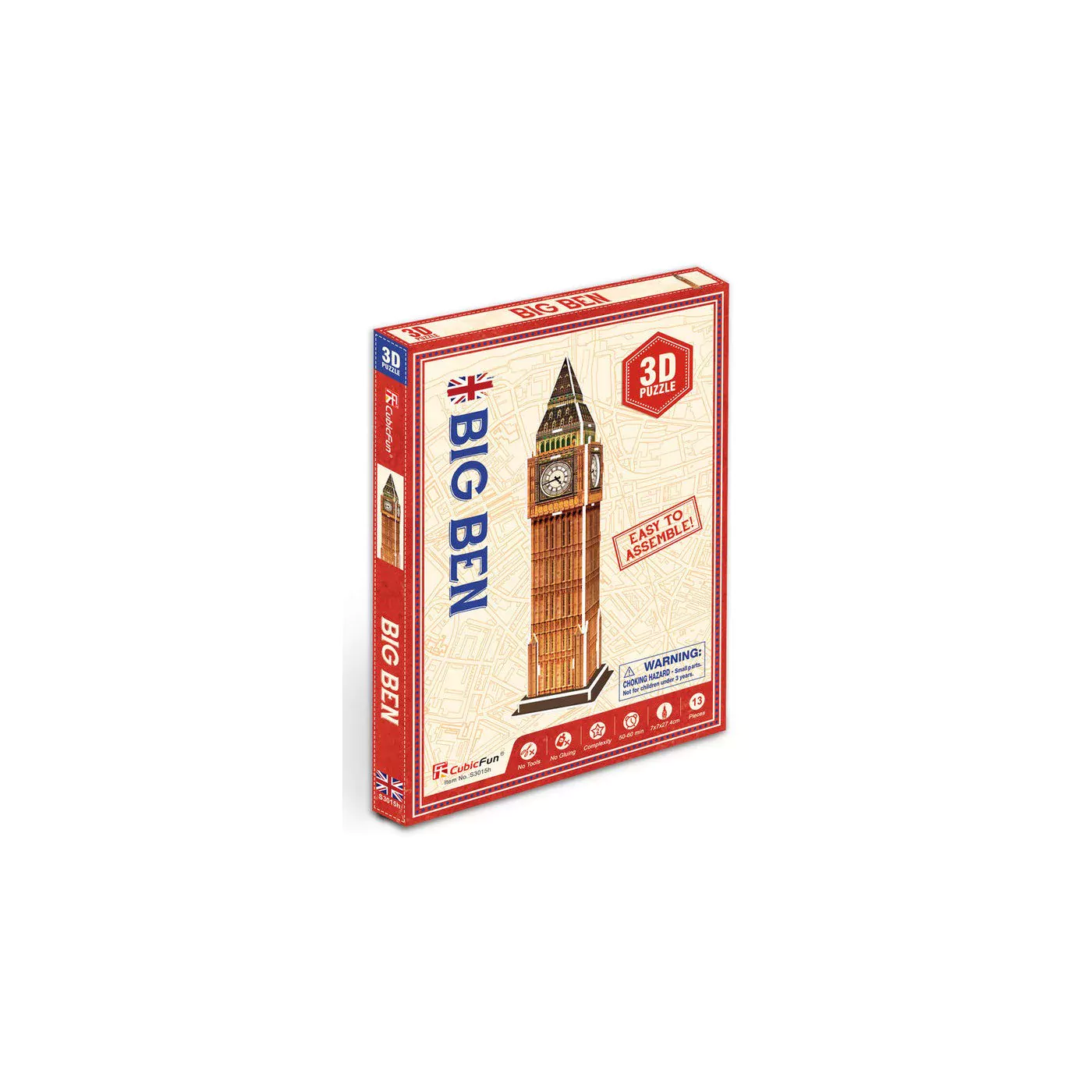 Big Ben 3D Puzzle - 13 Pcs