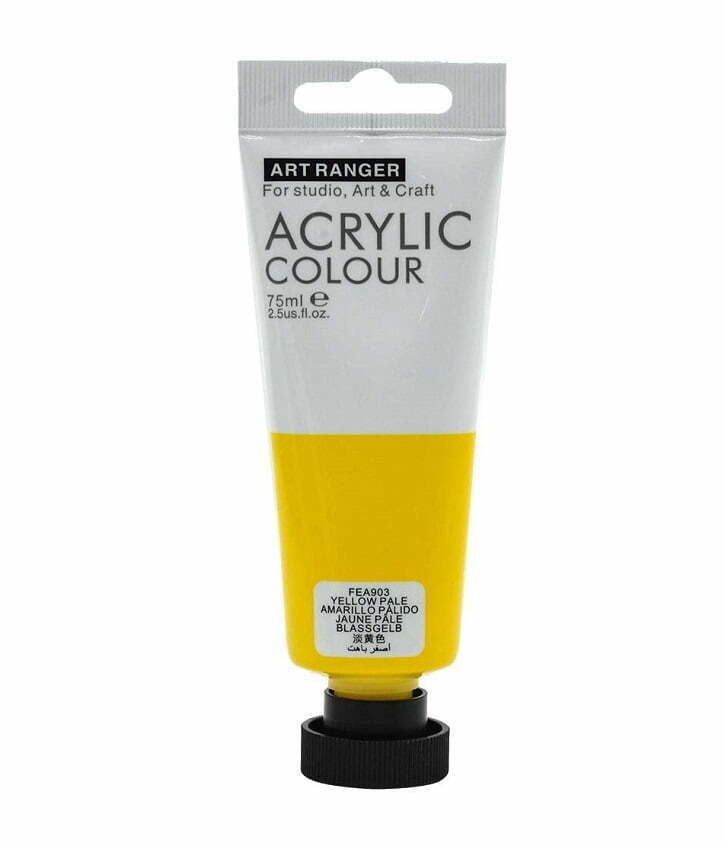 Art Ranger Acryllic Color 75 ML- Yellow