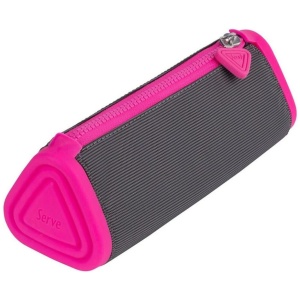 Triangle Pencil Case - Fuchsia