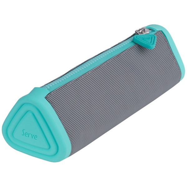 Triangle Pencil Case - Turquoise