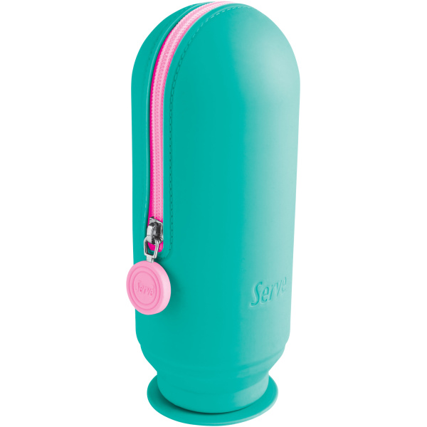 Hoop Silicone Pencil Case - Turquoise