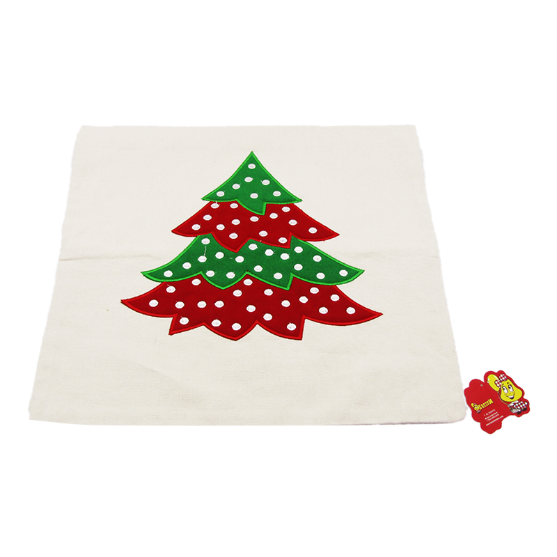 Christmas Pillow - Christmas Tree - White
