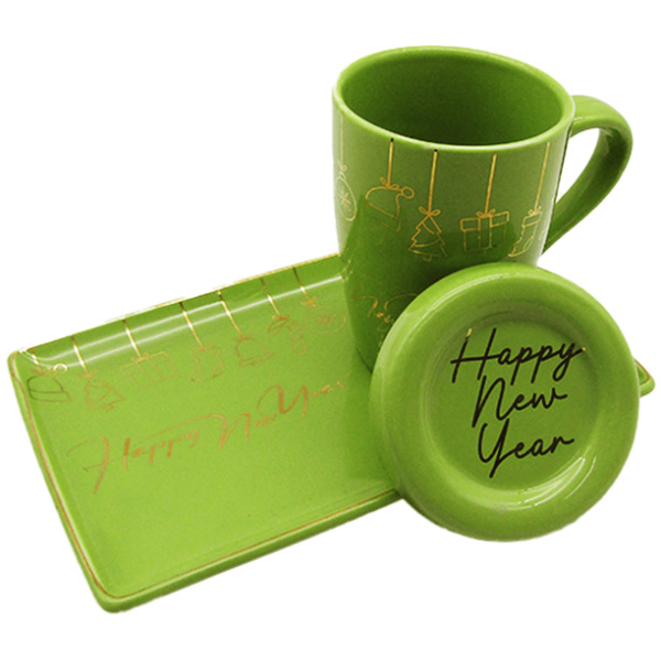 Christmas Mug Set - Green