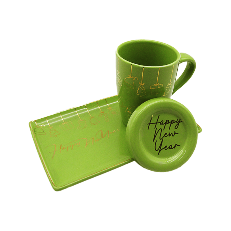 Christmas Mug Set - Green