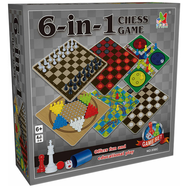 6 In 1 Chess Game