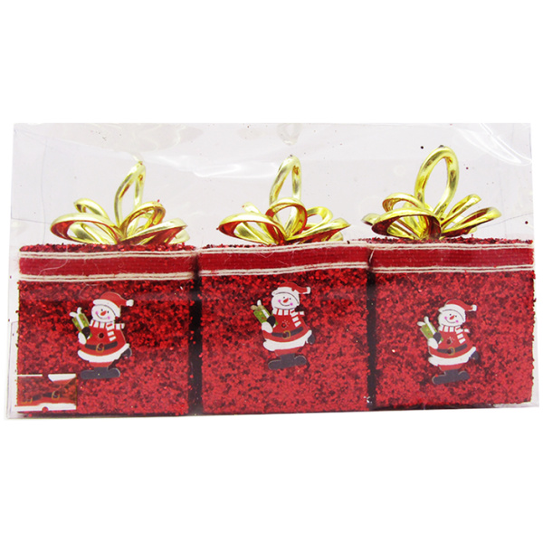 Ornaments - Glitter Box Set - 3 Pcs