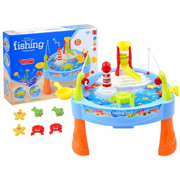 Fishing Table Set  With Light And Sound - 23 Pcs