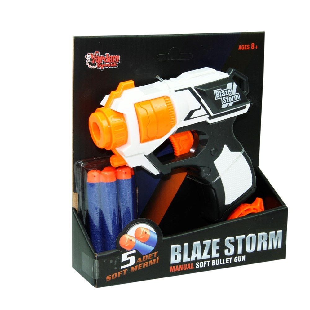 Blaze Storm Soft Bullet Gun - 5 Bullet
