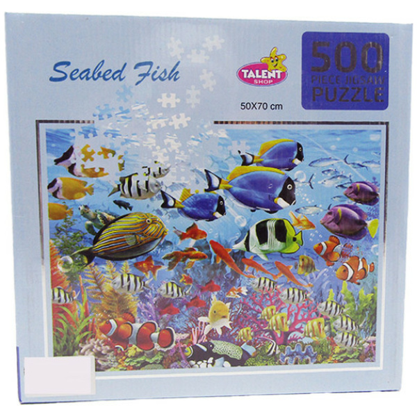 Jigsaw Puzzle - Seabed Fish - 500 Pcs
