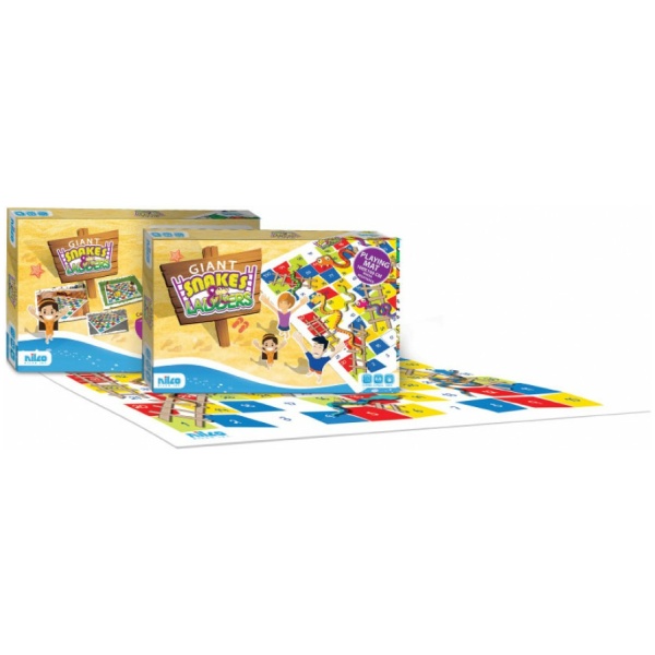 Giant Snakes And Ladders Board Game