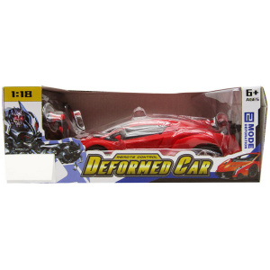 Deformed Car With Remote Control - Red