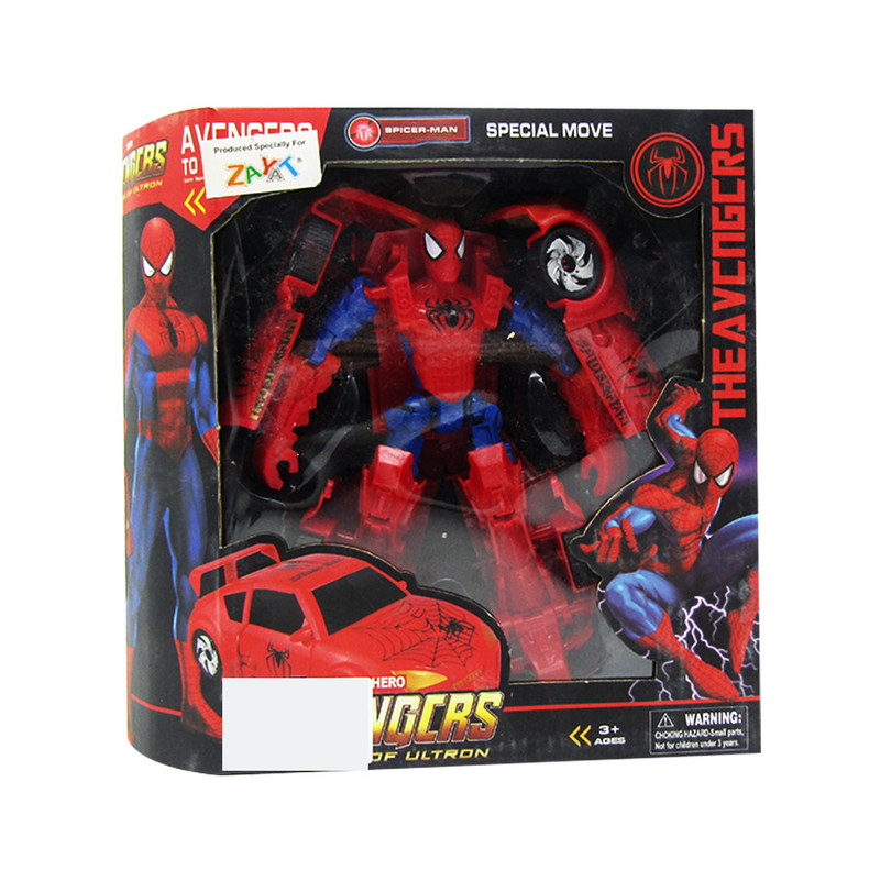 Spider man transforming car online