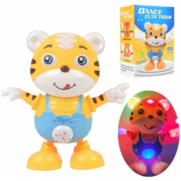 Dancing Cutr Tiger With Sound And Light