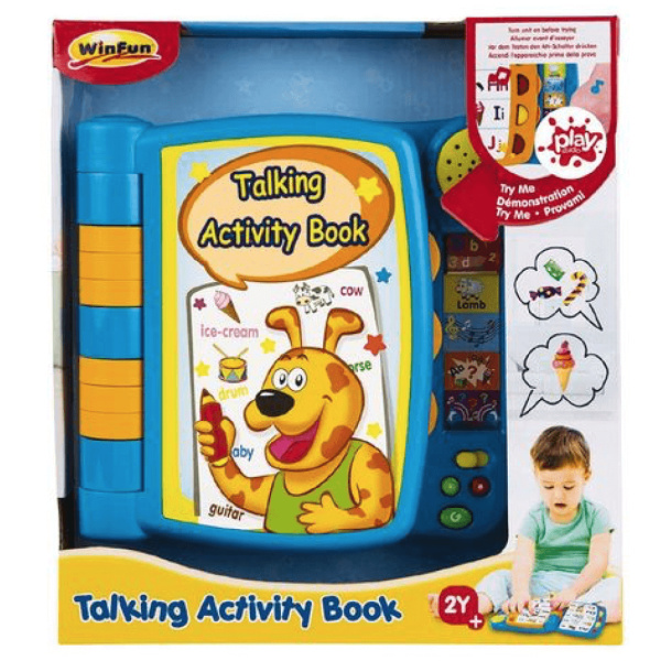 Talking Activity Book With Light And Sound