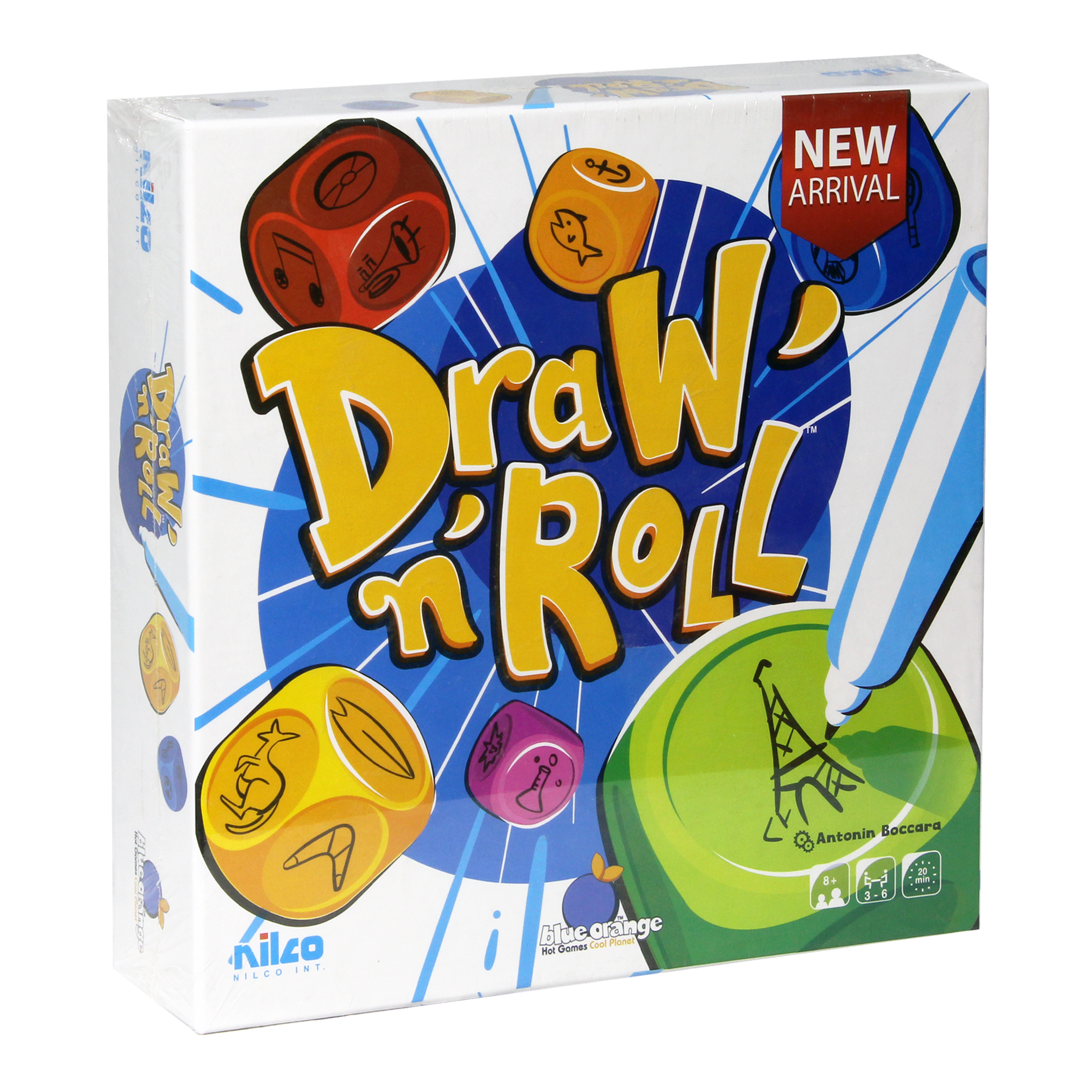 Draw' n' Roll Card Game