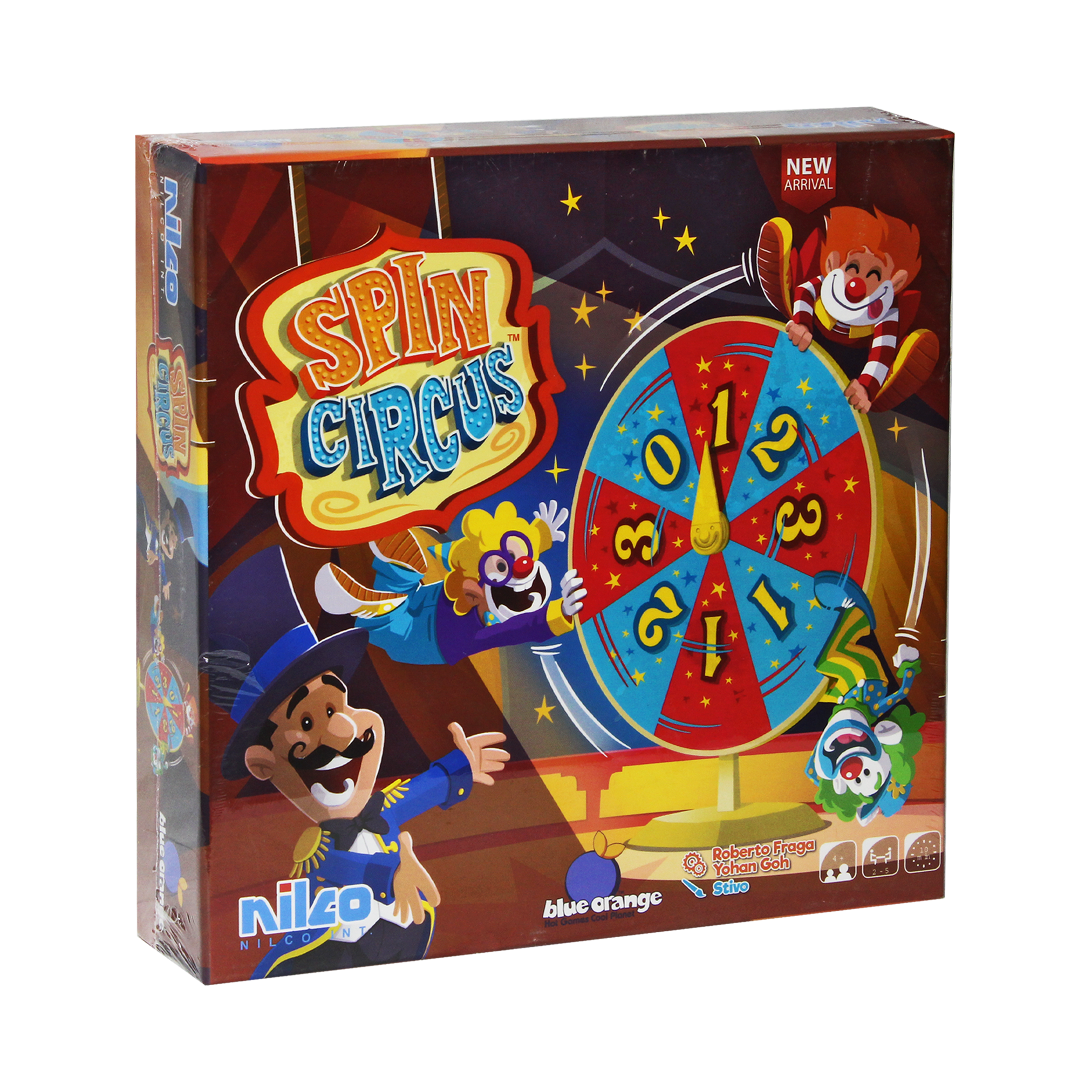 Spin Circus Board Game