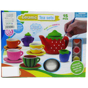 Ceramic Tea Set – 15 Pcs