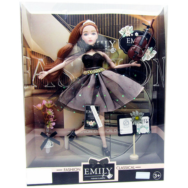 Emily Fashion Classics Doll With Guitar