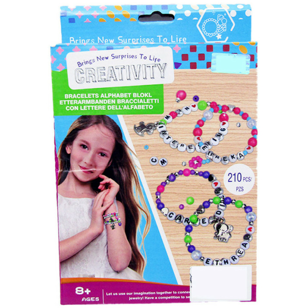 Beads Jewelry Kit - 210 Pcs