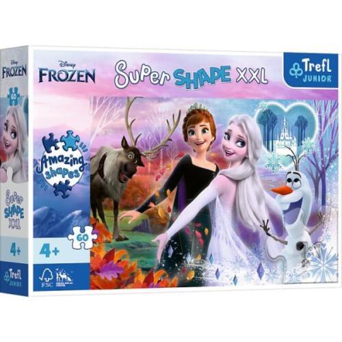 Frozen Super Shap XXL Jigsaw Puzzle - 60 Pcs