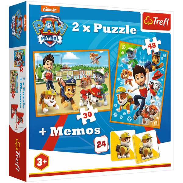 Paw Patrol To The Rescue 2 In 1 Jigsaw Puzzle - 78 Pcs