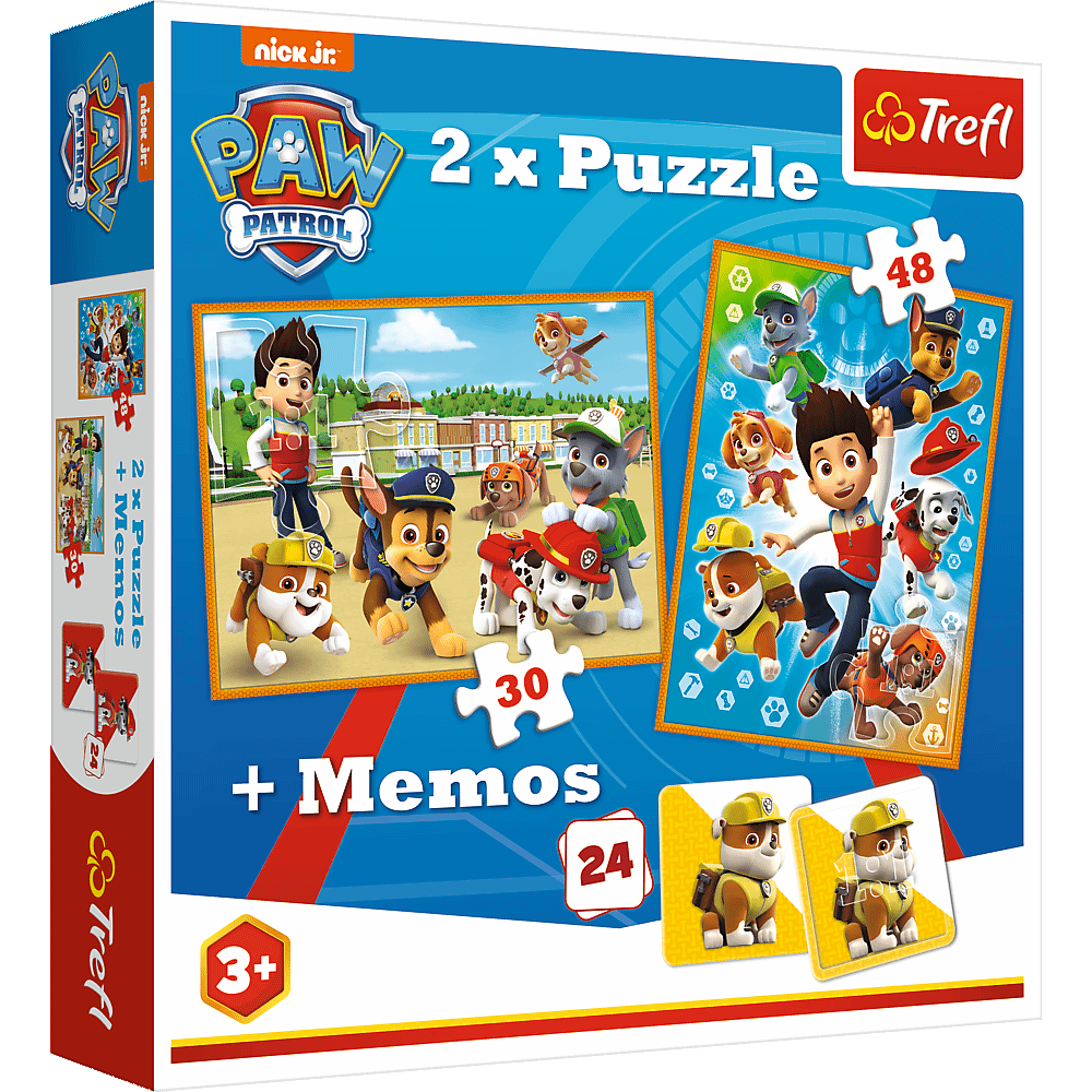 Paw Patrol To The Rescue 2 In 1 Jigsaw Puzzle - 78 Pcs