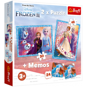 Frozen 2 In 1 Jigsaw Puzzle - 78 Pcs