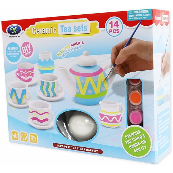 Ceramic Tea Set - 14 pcs