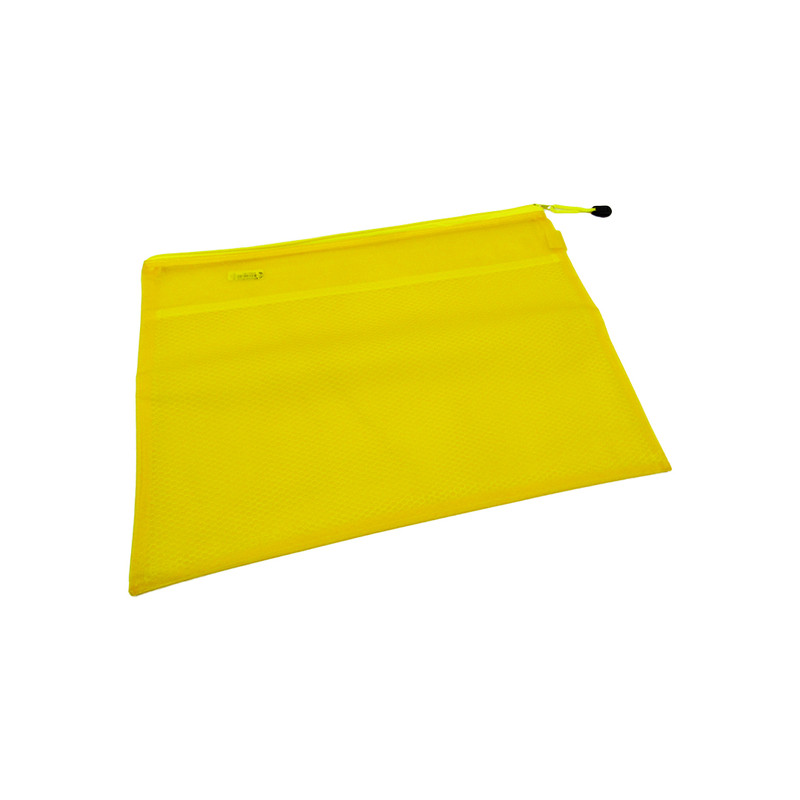 Zipper File B4 - Yellow