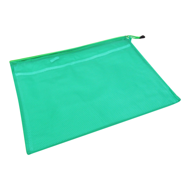 Zipper File A4 - Green