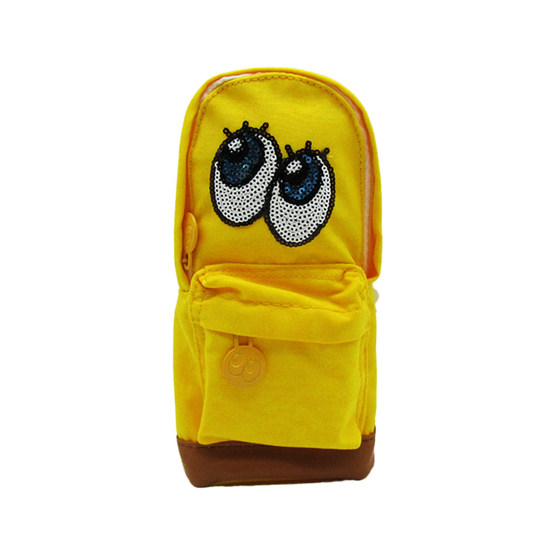 Pencil Case - Eyes - Yellow
