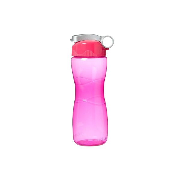 Flio Top Hourglass Water Bottle 645ml - Pink