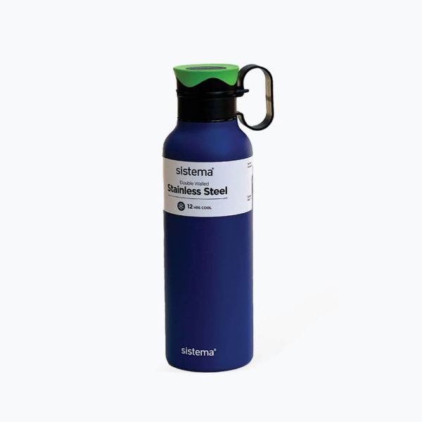 Stainless Steel Bottle 600ml - Blue