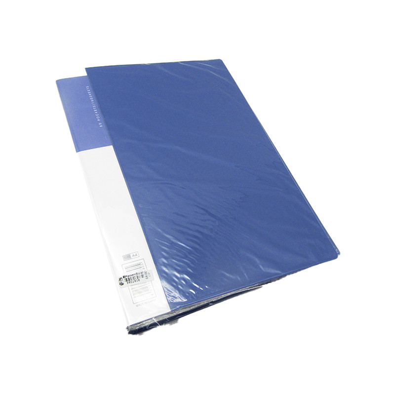Display Book – 80 Pocket – Blue