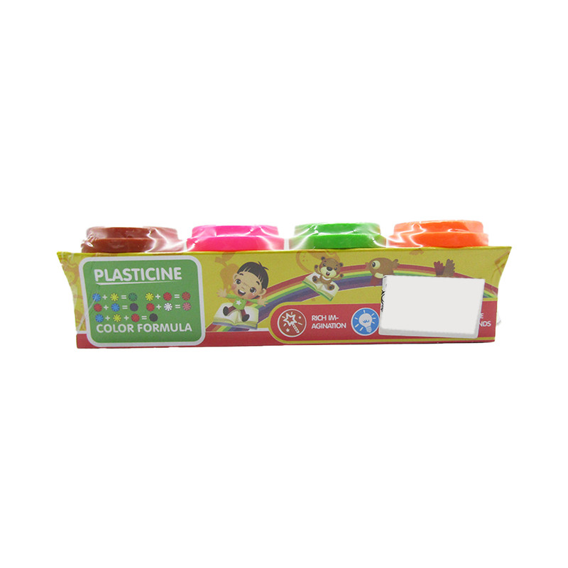 Plasticine Color Formula Dough - 4 Pack
