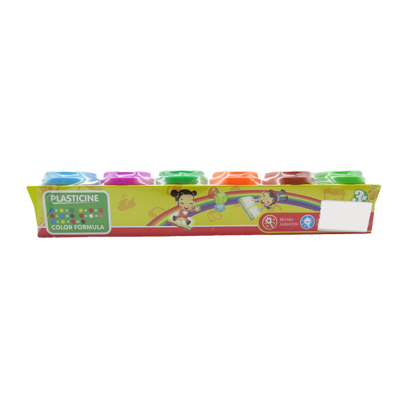 Plasticine Color Formula Dough - 6 Pack