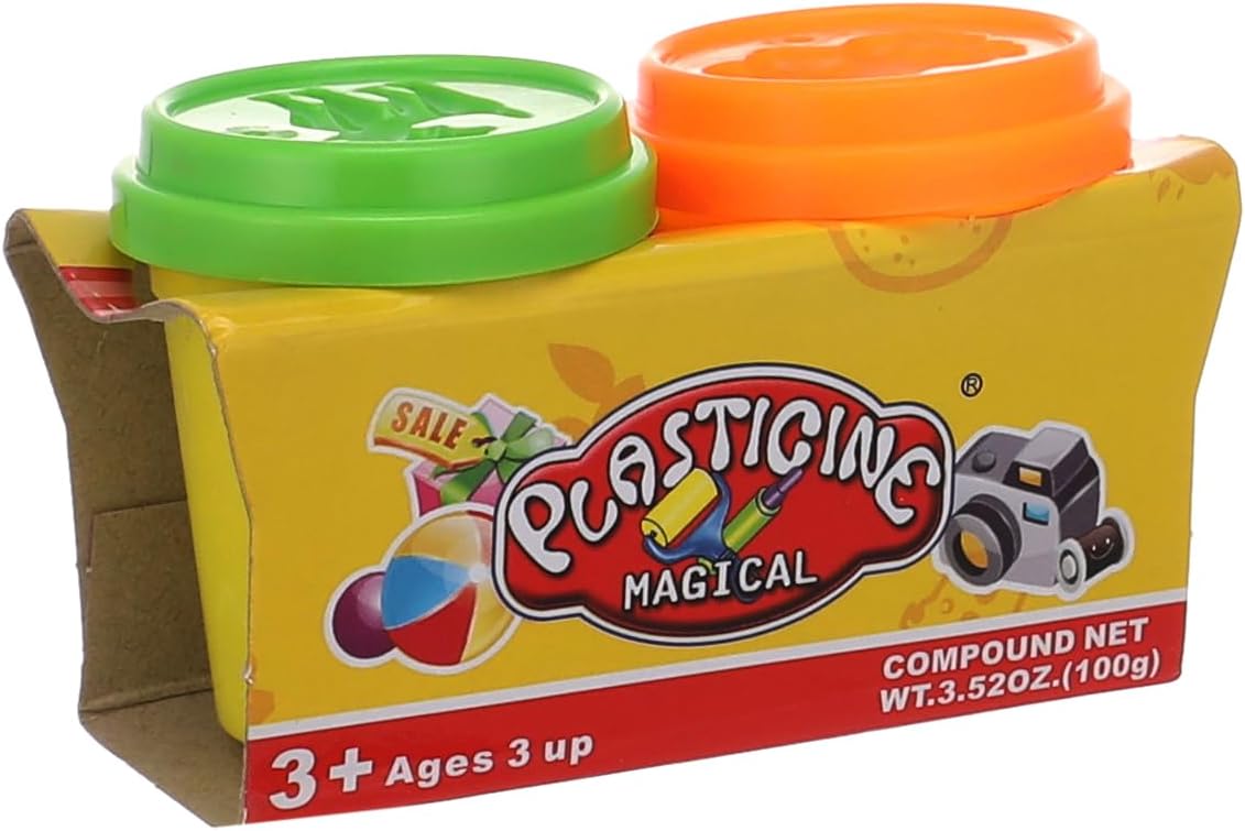Plasticine Color Formula Dough - 2 Pack