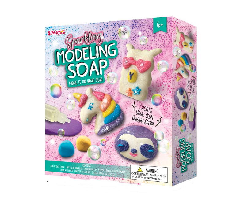 Sparkling Modeling Soap Craft Kit