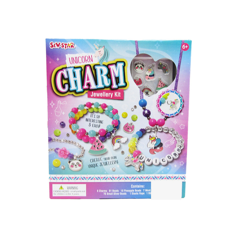 Unicorn Charm Jewelry Kit