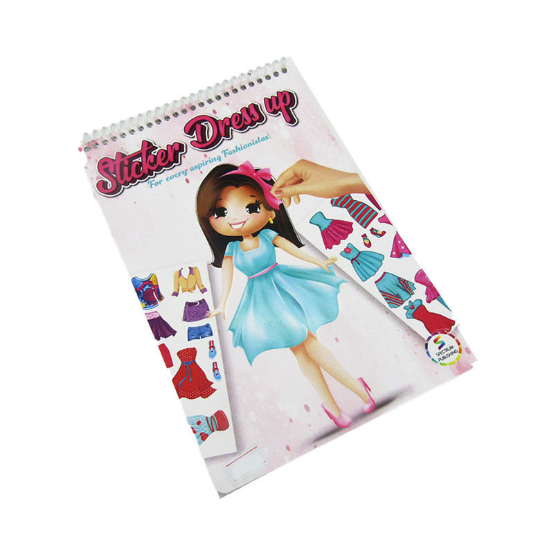 Sticker Dress Up Sketch Books