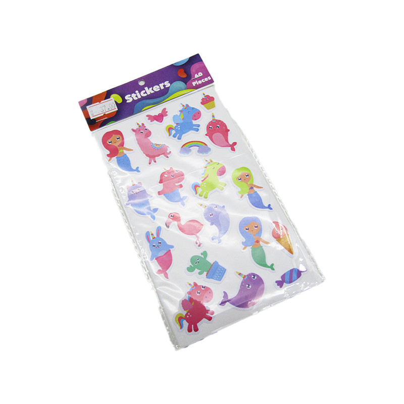 Stickers - Mermaid - 60 Pcs