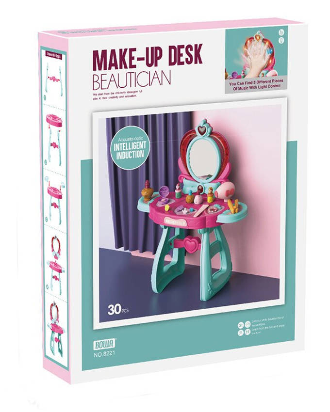Makeup Desk Beautician With Sound And Light - 30 Pcs