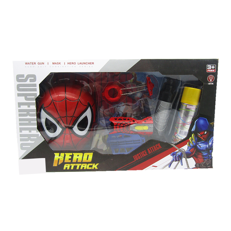 Hero Attack Water Gun Set - Spiderman