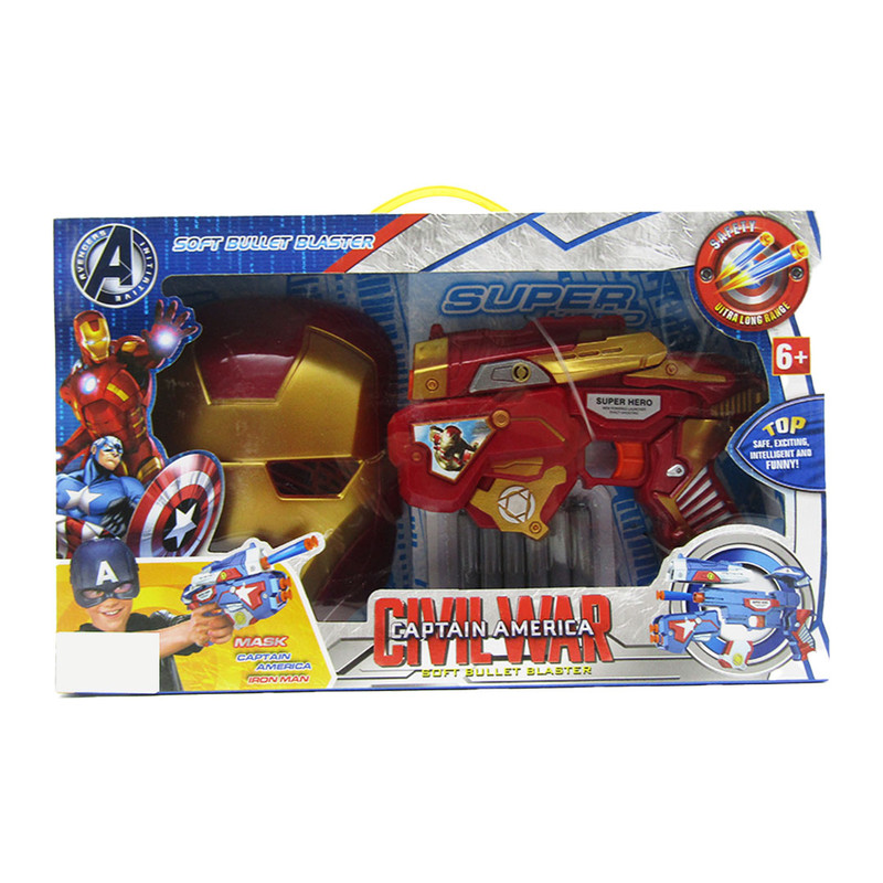 Avengers Soft Bullet Gun – Iron Man