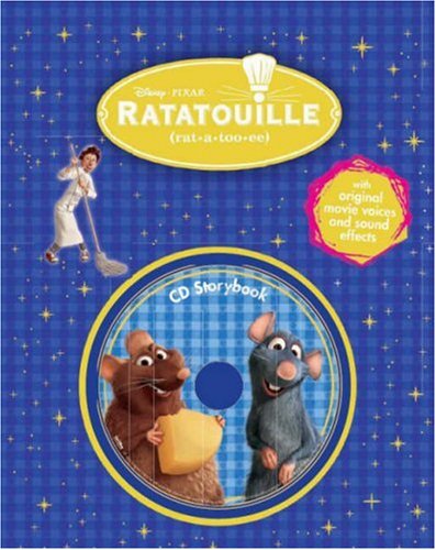 Disney Ratatouille Book With CD