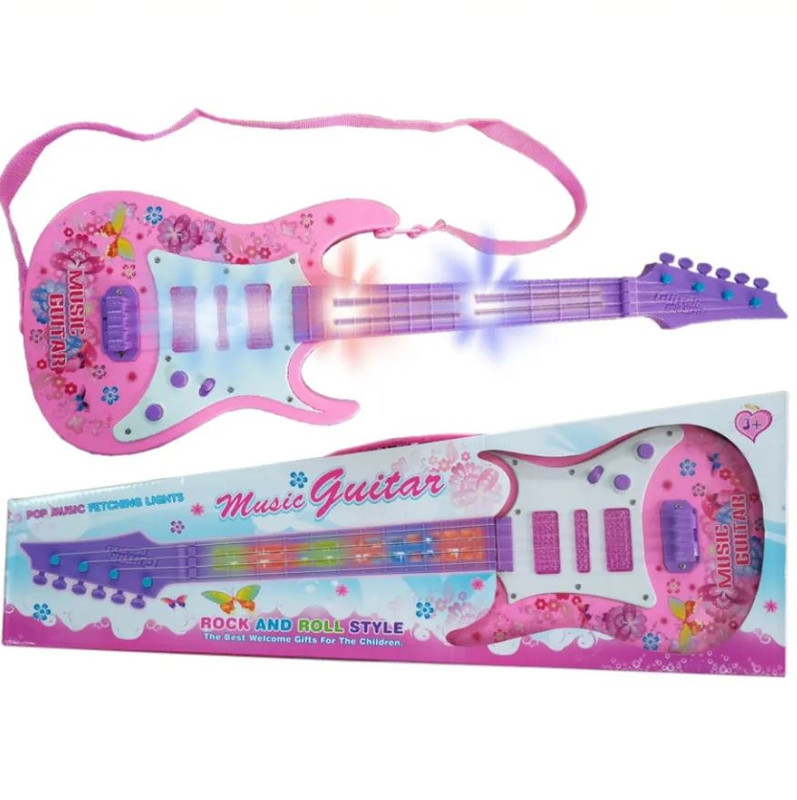 Music Guitar Rock And Roll Style For Girls