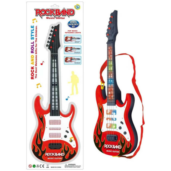 Music Guitar Rock And Roll Style For Boys