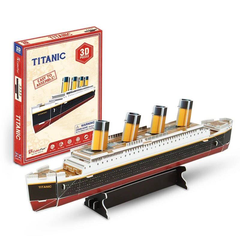 Titanic 3D Puzzle - 30 Pcs