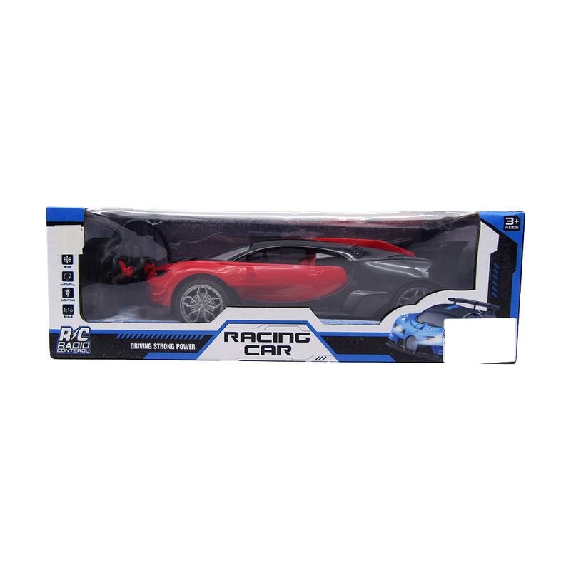 Driving Strong Power Racing Car With Remote Control - Red